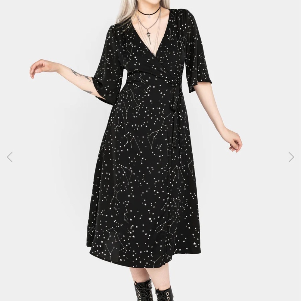DISTURBIA CELESTIAL MIDI DRESS (UK18/US14)
